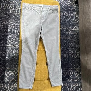 Ann Taylor Loft Modern Skinny Gray corduroy 10P / 30
Super soft